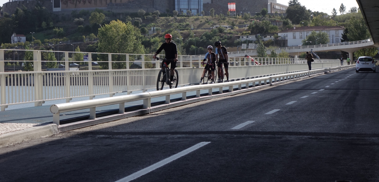 Ciclovias e parqueamento