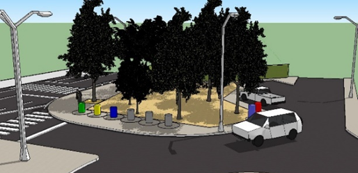 Loreto – Reformulação da Rotunda e Instalação dos RSU subterrâneos