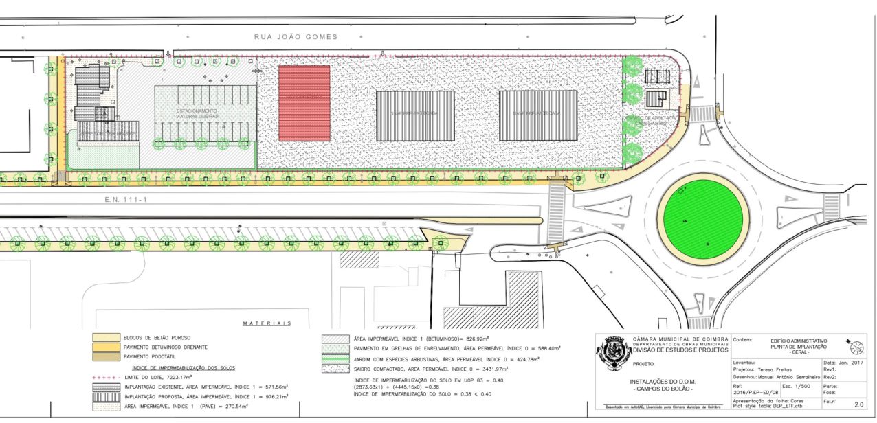 Reparação de danos em Edifícios Municipais, provocados pela tempestade Leslie