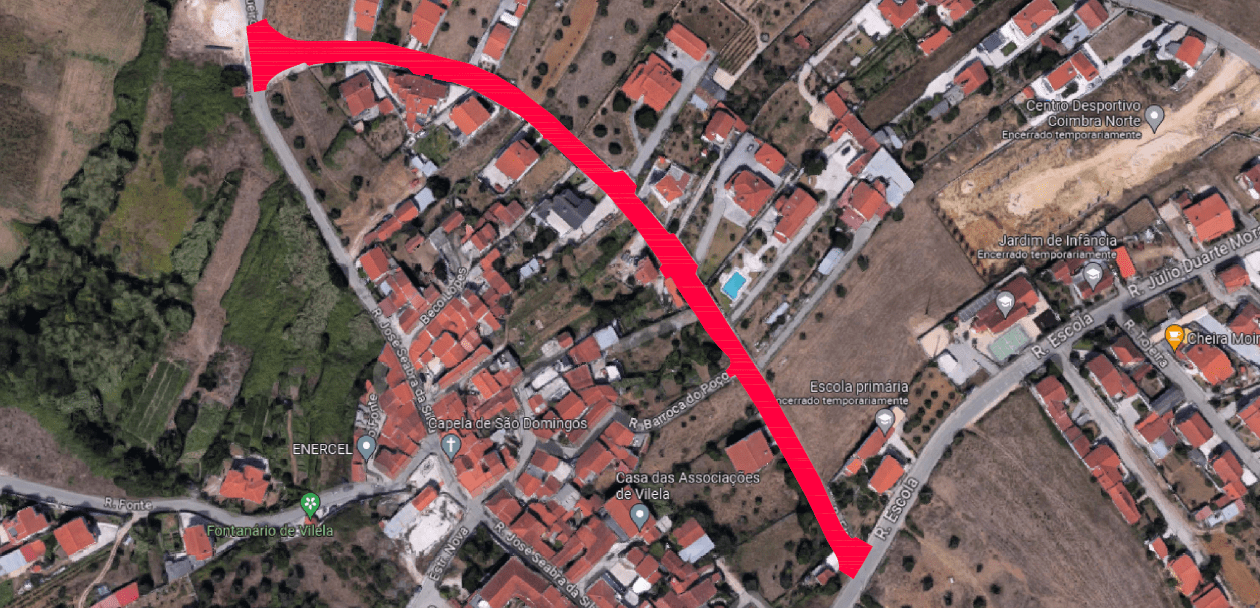 Torre de Vilela – Rua das Eiras